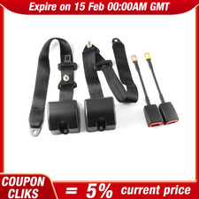 2x Universal Black 2.9 Meter