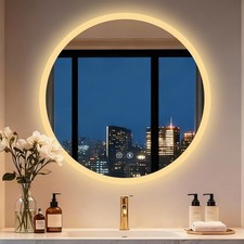 Round LED Bathroom Mirror