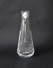 Edinburgh Crystal Vase Skibo Pattern Discontinued Excellent Condition