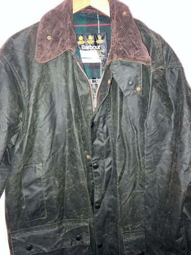Barbour 1990 vgc vintage wax - vgc,