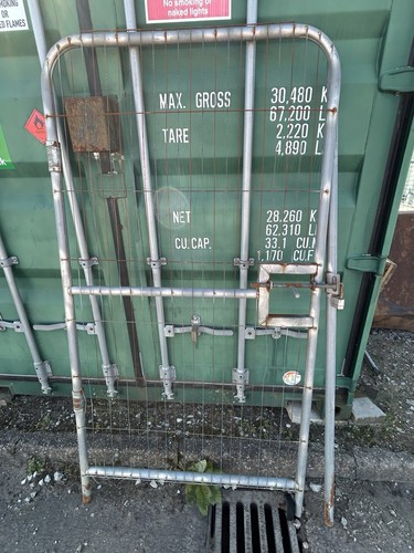 Heras fencing pedestrian - heras, gate