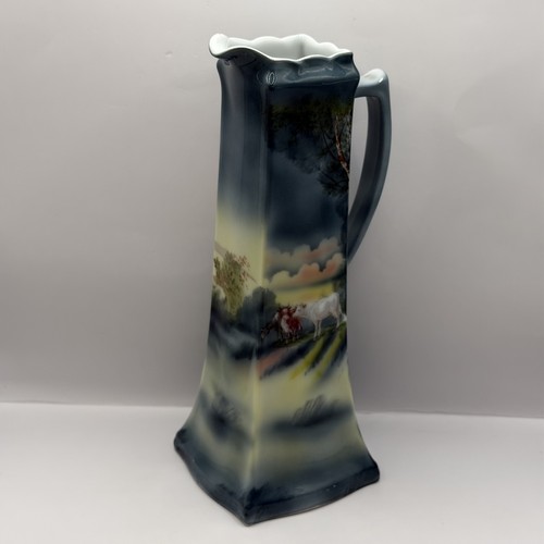 Vintage hand painted ceramic - hand,