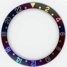 Bezel Insert 16750-6 Blue/Red Pepsi For Rolex "CLARK" replace 315-16750-6