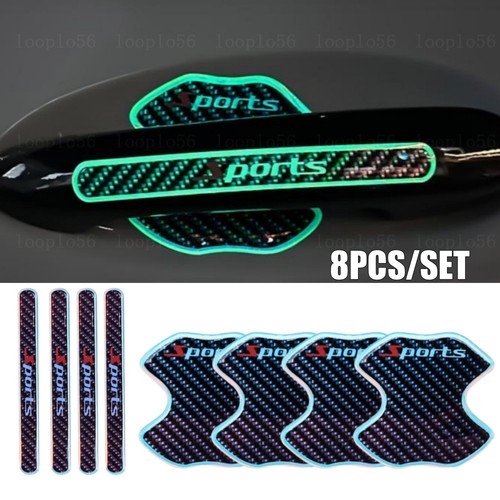 8pcs luminous car door handle - 8pcs,