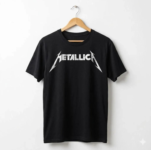 Metallica classic logo shirt - metallica, t-shirt