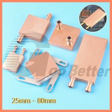 Copper Water Cooling Block For