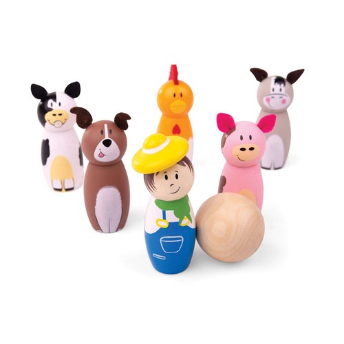 Bigjigs toys farm - toys, wooden