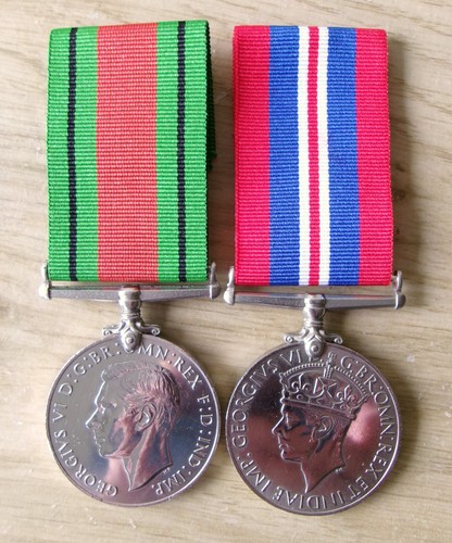 Defence medal and 1939 - defence, war