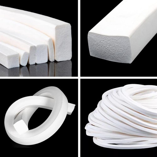 Square silicone sponge strip - square,