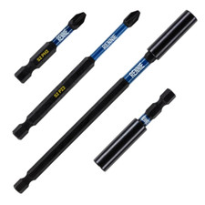 4 pc PZ2 PH2 Impact Driver