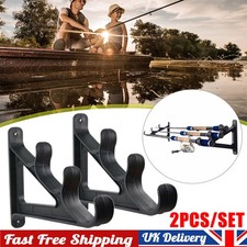 2Pcs Fishing Rod Storage Wall