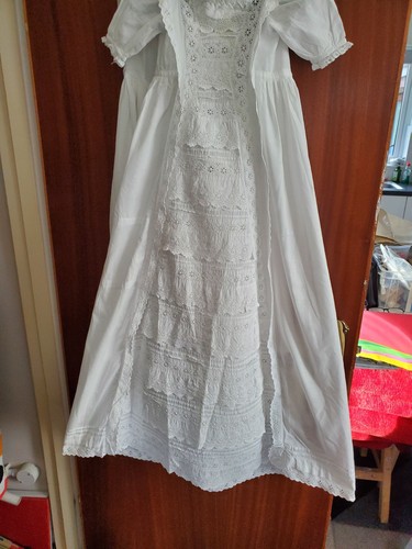 Vintage christening gown - vintage,