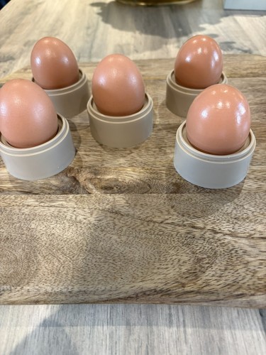 Vintage five tupperware egg - ,
