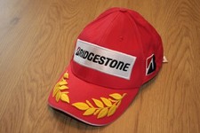 Vintage 00's Bridgestone Michael Schumacher Ferrari Formula 1 team cap