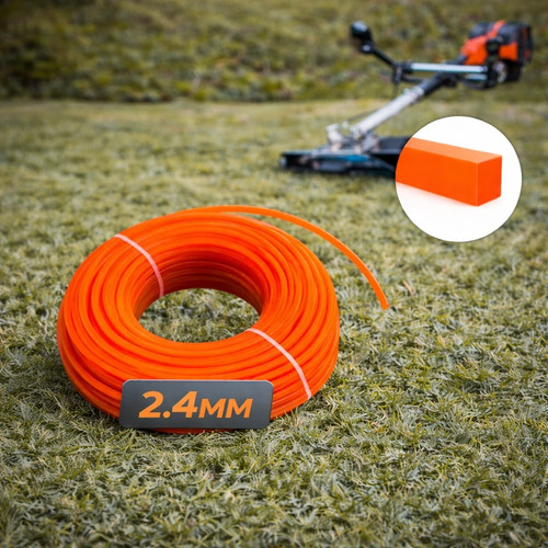 Heavy duty strimmer line 4mm - heavy,