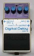 BOSS DD-2 Digital Delay Guitar Effects Pedal MIJ 1984 #262 DHL Express or EMS