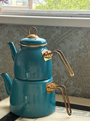 Teal green mini - green, turkish