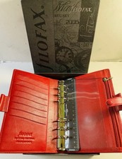 Burgandy Red Boxed Leather