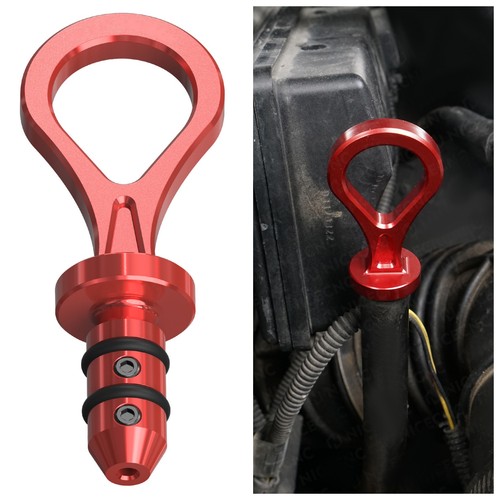 Aluminum oil dipstick - oil, handle