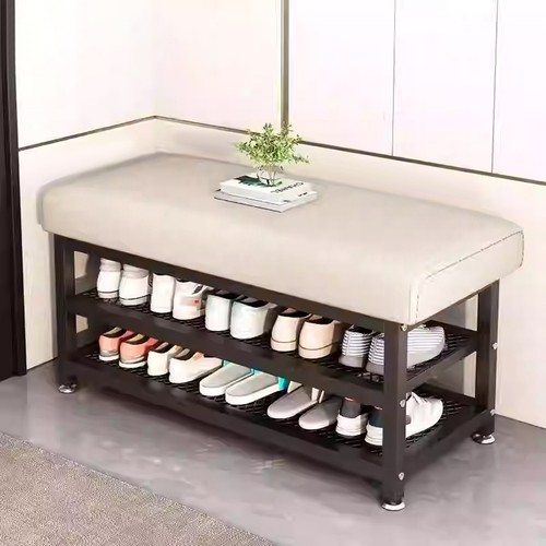 Shoe bench storage rack - shoe,