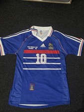 France 1998 Home Shirt #zidane