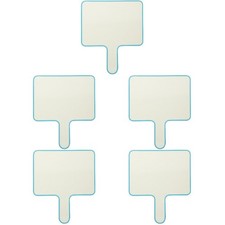 5pcs Interactive Answer Board Quick Response Board Handheld Double-sided