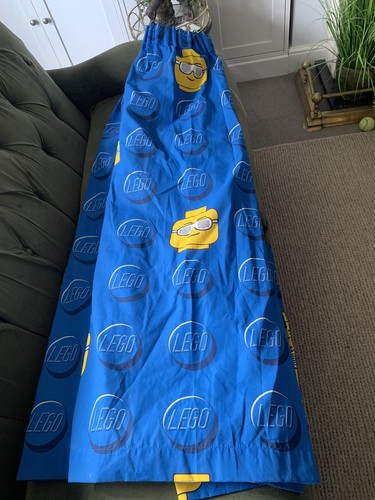 Official lego blue curtains - official,