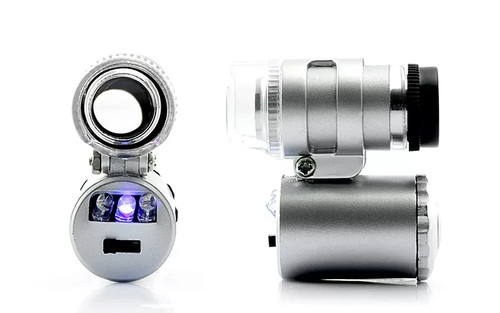 Mini pocket led jewellers - uv,