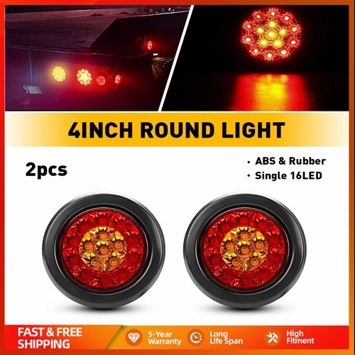 24v led rear round - 2x,
