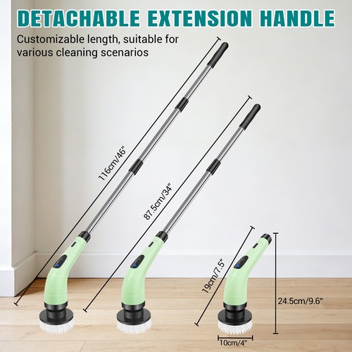 Rechargeable spin scrubber - spin,