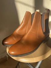 Joules Size 5 38 Cheltenham Tan Leather Chelsea Ankle Boots