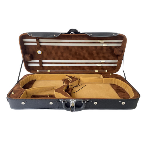 Double violin case full - case, 4/4