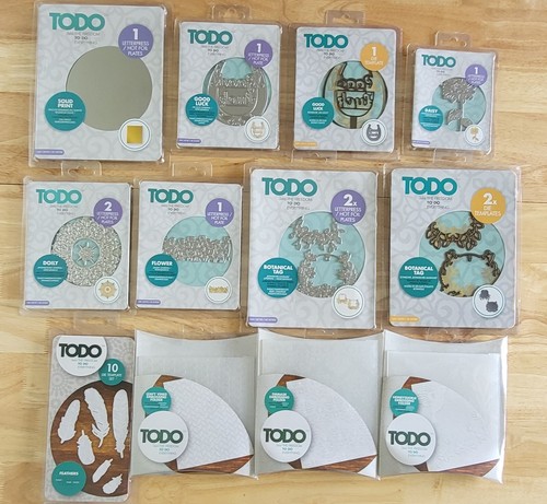 Todo embossing folders - todo,