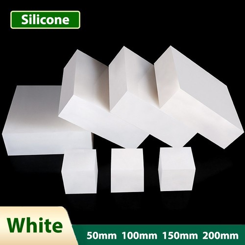 White silicone block shock - block,