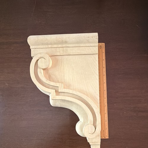 Very large carved wooden - large,