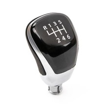 Gear Knob Shift Lever For VW Golf VIII Passat Tiguan Touran 6 Speed Leather