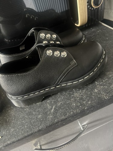 Martens leather oxford - leather,