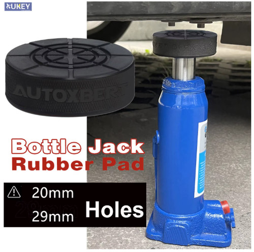 Bottle jack pad - with, hole