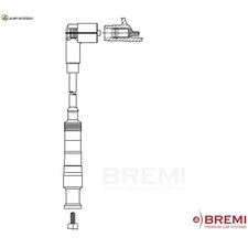 IGNITION LEAD 204/77 FOR ALFA ROMEO AR30746/30747/30558 1.7L 4cyl 33