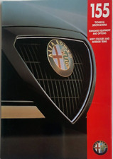 Alfa Romeo 155 T Spark V6 Q4 UK 6 Page Colour Paint Trim Brochure 1994