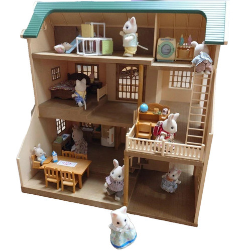 Sylvanian families green hill - green,
