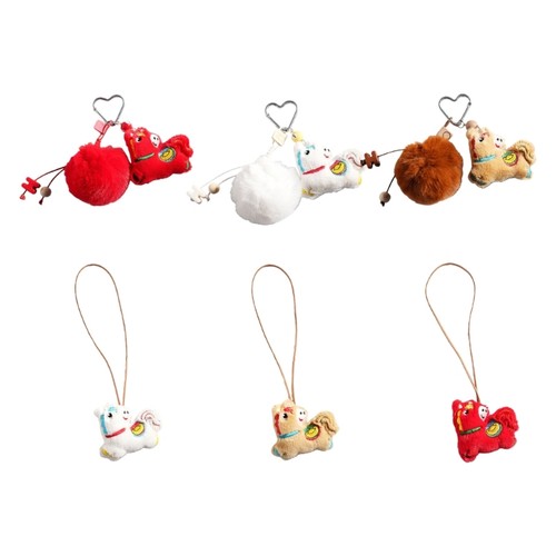 Year horse plush doll - year,