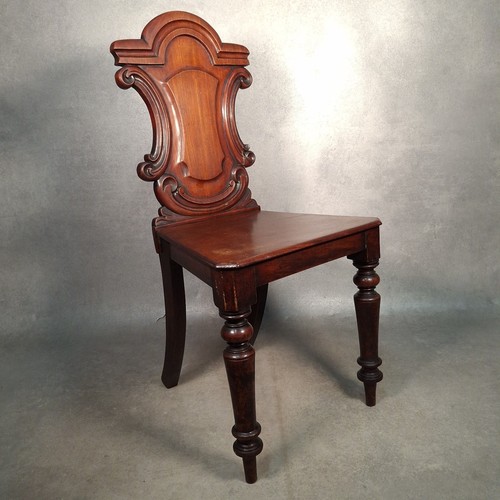 Antique hall chair victorian - antique,