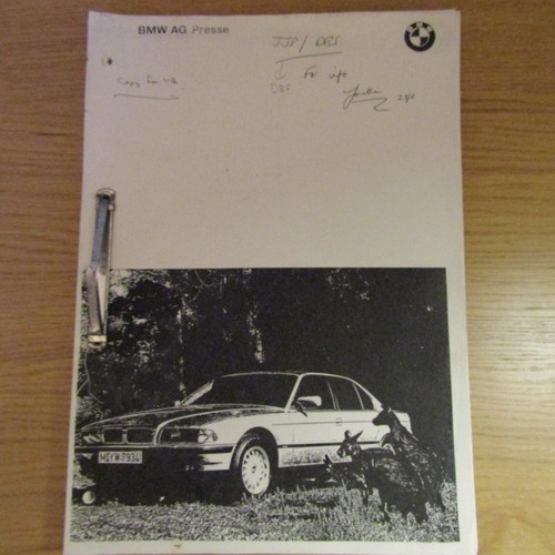 Bmw e38 series 730i - bmw,