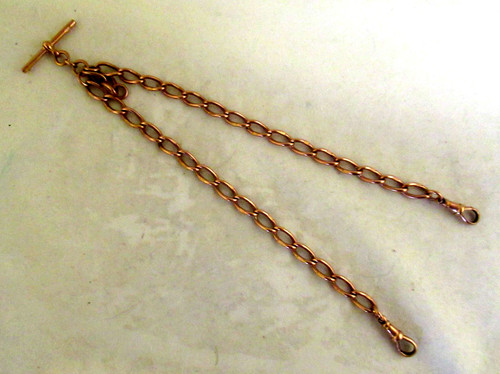 9ct gold double - -,