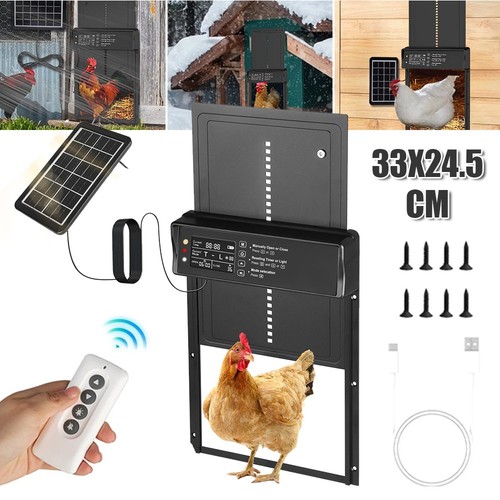 Automatic chicken coop - chicken, door