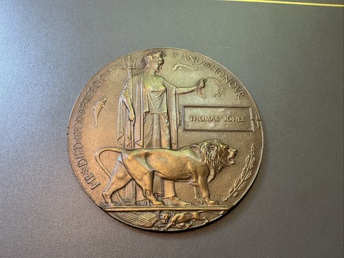 Ww1 memorial plaque thomas - ww1,