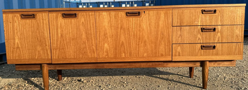 Long sideboard retro - sideboard, mid