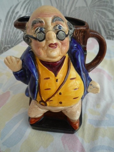 Burleigh ware jug pickwick - burleigh,
