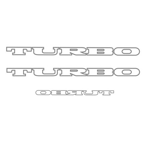 Retro renault fuego - fuego, turbo